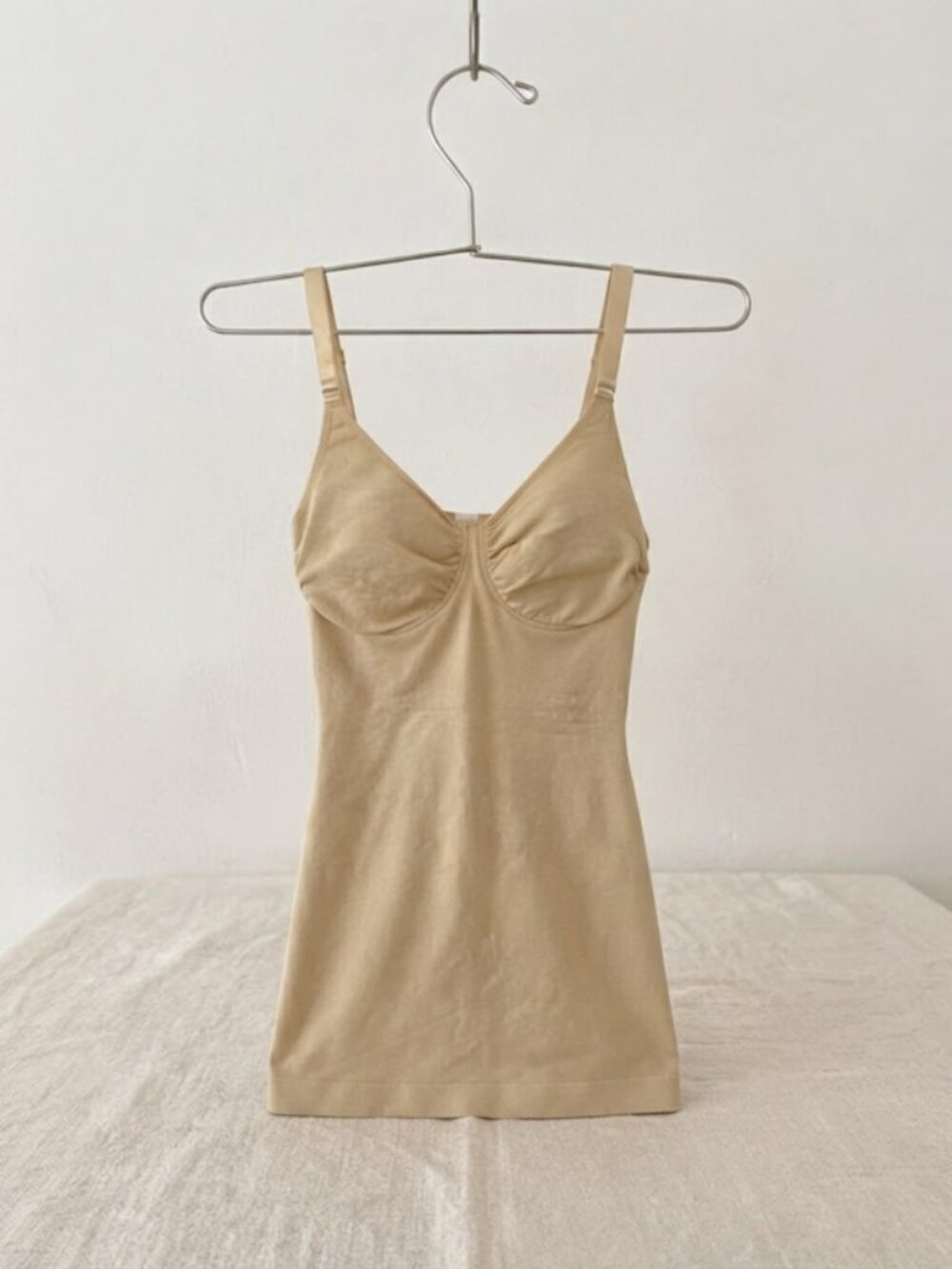 Generic Shapewear Slip Seamless Dress Liner Beige XL